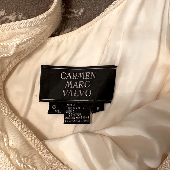 Carmen Marco Valvo elegant gown, one of a kind! - Picture 5 of 14